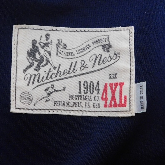 Mitchell & Ness Detroit Tigers Limited Edition 1968 World Series Jacket 4XL Navy - Picture 8 of 9